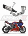 complete exhaust system with muffler DOMINATOR Full System titanium HP6 fits to Honda CBR 1000RRR Fireblade / SP 2020  2024
