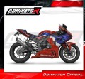 impianto di scarico completo con silenziatore DOMINATOR Full System titanio HP6 adatto alla moto Honda CBR 1000RR-R Fireblade / SP 2020 - 2024 5