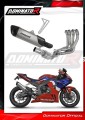 impianto di scarico completo con silenziatore DOMINATOR Full System titanio HP6 adatto alla moto Honda CBR 1000RR-R Fireblade / SP 2020 - 2024 2