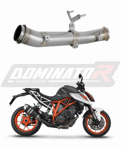 decat silenziatore centrale DOMINATOR Mid Pipe adatto alla moto 1290 SUPER DUKE R 2017 - 2019 2