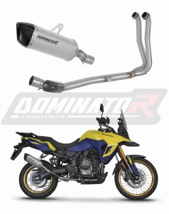 Suzuki V-Strom 800 SE / DE 2023 - 2024 Impianto di scarico Collettori Marmitta Silenziatore Titanio HP6 + dB killer