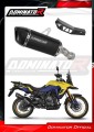Suzuki V-Strom 800 / DE  EXHAUST Honda Muffler Auspuff Sportauspuff Silencer Echappement Silencieux Scarico Scarichi Escape Wydech Tłumik HP6 BLACK 2023 - 2024 DOMINATOR
