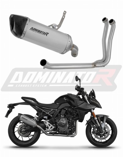 kompletny układ wydechowy z tłumikiem DOMINATOR Full System Tytanowy HP6 pasujący do motocykla Suzuki GSX-8S / 8R 2022 - 2024 3