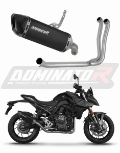 Suzuki GSX-8S /8R 2022 - 2024 Impianto di scarico Collettori Marmitta Silenziatore HP6 NERO + dB killer