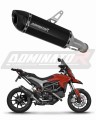 scarico silenziatore DOMINATOR HP5 nero adatto alla moto Ducati HYPERSTRADA 821 2013 - 2015