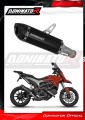 scarico silenziatore DOMINATOR HP5 nero adatto alla moto Ducati HYPERSTRADA 821 2013 - 2015 2