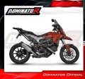 scarico silenziatore DOMINATOR titanio HP5 adatto alla moto Ducati HYPERSTRADA 821 2013 - 2015 3