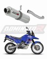 scarico silenziatore DOMINATOR rotondo adatto alla moto Suzuki DR 800 S / BIG RIGHT SIDE