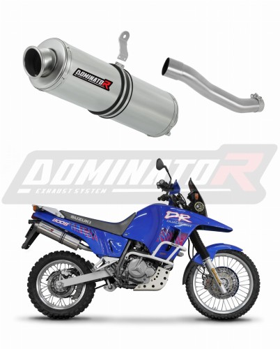 DR 800 S/ BIG RIGHT SIDE EXHAUST Suzuki Muffler Auspuff Sportauspuff Silencer Echappement Silencieux Scarico Scarichi Escape Wydech Tłumik ROUND DOMINATOR  x