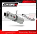 scarico silenziatore DOMINATOR rotondo adatto alla moto Suzuki DR 800 S / BIG RIGHT SIDE  3