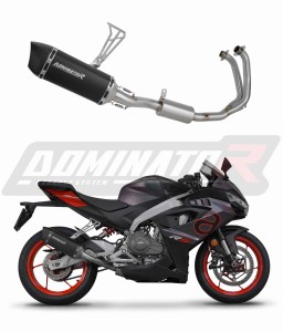 Aprilia RS 457 2024 - 2026 Impianto di scarico Collettori Marmitta Silenziatore HP6 NERO + dB killer