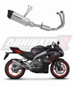 Aprilia RS 457 2024 - 2026 Impianto di scarico Collettori Marmitta Silenziatore Titanio HP6 + dB killer