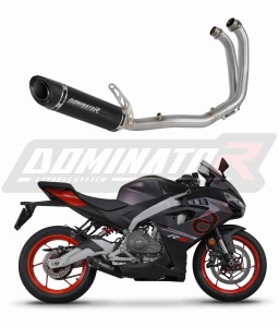 Aprilia RS 457 2024 - 2026 Impianto di scarico Collettori Marmitta Silenziatore HP8 NERO + dB killer