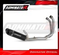 complete exhaust system with muffler DOMINATOR Full System HP8 BLACK fits to Aprilia RS 457 2024  2026 3