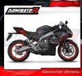 impianto di scarico completo con silenziatore DOMINATOR Full System HP8 nero adatto alla moto Aprilia RS 457 2024 - 2026 4