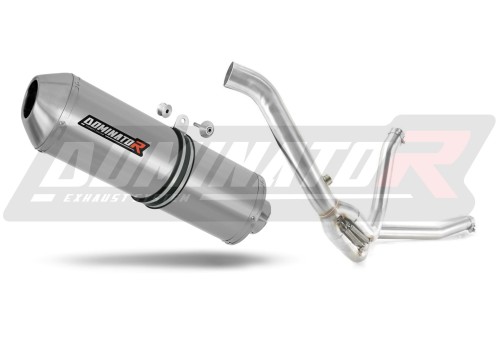 exhaust muffler DOMINATOR OVR fits to Suzuki DL 650 V Strom 2007  2011