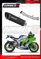 scarico silenziatore DOMINATOR HP6 nero adatto alla moto Kawasaki ZX10R / RR 2021 - 2025