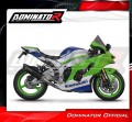 exhaust muffler DOMINATOR HP6 BLACK fits the motorcycle Kawasaki ZX10R / RR 2021   2025 3