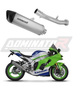Kawasaki ZX10R / RR 2021 - 2025 Terminale di Scarico Marmitta Silenziatore Titanio HP6 + dB killer