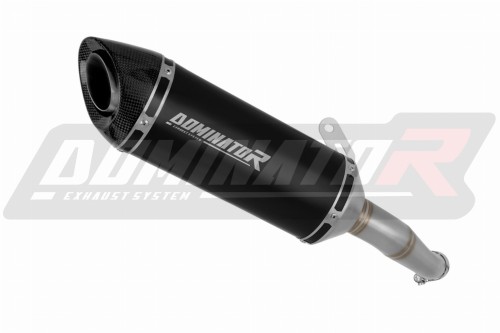 scarico silenziatore DOMINATOR HP8 nero adatto alla moto Yamaha MT-03 2020 - 2023 2