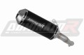 scarico silenziatore DOMINATOR OV G2 nero adatto alla moto Yamaha MT-03 2020 - 2023 2