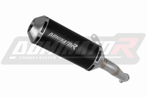 scarico silenziatore DOMINATOR OV G2 nero adatto alla moto Yamaha MT-03 2020 - 2023 2