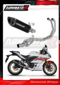 complete exhaust system with muffler DOMINATOR Full System HP8 BLACK fits to Yamaha YZFR3 2019  2024 3