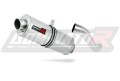 scarico silenziatore DOMINATOR ovale adatto alla moto Honda VFR 750 1993 - 1997 3