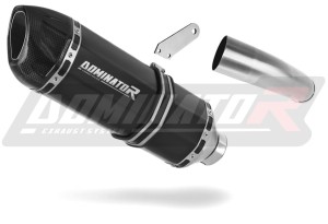 Kawasaki VERSYS 1000 2019 - 2024 EU Omologato approvato Terminale di Scarico Silenziatore NERO HP1