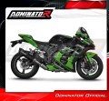 impianto di scarico completo con silenziatore DOMINATOR Full System HP5 nero adatto alla moto Kawasaki ZX10R 2016 - 2020 5