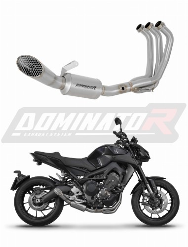 complete exhaust system with muffler DOMINATOR Full System GP3 fits to Yamaha MT09 2013  2016