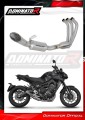 impianto di scarico completo con silenziatore DOMINATOR Full System GP3 adatto alla moto Yamaha MT-09 2017 - 2020 2