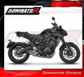 impianto di scarico completo con silenziatore DOMINATOR Full System titanio HP8 adatto alla moto Yamaha MT-09 2017 - 2020 2