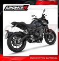 complete exhaust system with muffler DOMINATOR Full System HP8 BLACK fits to Yamaha MT09 2013  2016