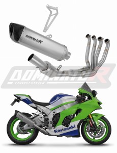 Kawasaki ZX10R / RR 2021 - 2025 Impianto di scarico Collettori Marmitta Silenziatore Titanio HP6 + dB killer