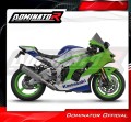 impianto di scarico completo con silenziatore DOMINATOR Full System titanio HP6 adatto alla moto Kawasaki ZX10R / RR 2021 - 2025 5