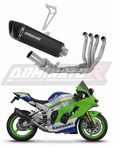 Kawasaki ZX10R / RR 2021 - 2025 Impianto di scarico Collettori Marmitta Silenziatore HP6 NERO + dB killer