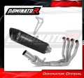 impianto di scarico completo con silenziatore DOMINATOR Full System HP6 nero adatto alla moto Kawasaki ZX10R / RR 2021 - 2025 3