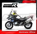 exhaust muffler DOMINATOR homologated road legal OV fits to BMW R1200GS 2010  2012 4