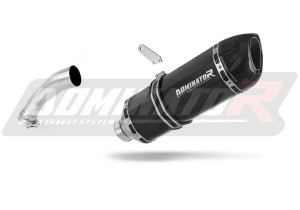 BMW R1200GS 2010 - 2012 EU Omologato approvato Terminale di Scarico Silenziatore NERO HP1