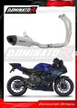 Yamaha YZF R7 2021 - 2024 EXHAUST Full System Muffler Auspuff Sportauspuff Silencer Echappement Silencieux Scarico Scarichi Escape Collector Manifold Wydech Tłumik HP8 Titanium DOMINATOR