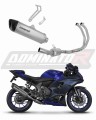 complete exhaust system with muffler DOMINATOR RACE Full System titanium HP6 fits to Yamaha YZF R7 2021  2024 6