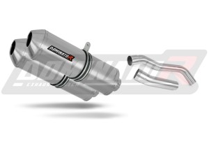 Kawasaki Z1000 2007 - 2009 Terminale di Scarico Marmitta Silenziatore OVR + dB killer