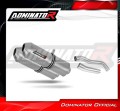 scarico silenziatore DOMINATOR OVR adatto alla moto Kawasaki Z1000 2007 - 2009 2