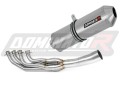 impianto di scarico completo con silenziatore DOMINATOR Full System OVR adatto alla moto BMW K1200RS 2001 - 2003