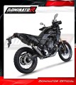 wydech tłumik DOMINATOR MX2 CZARNY pasujący do motocykla Yamaha Tenere 700 2021 - 2024 4