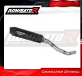 scarico silenziatore DOMINATOR MX2 nero adatto alla moto Yamaha Tenere 700 2019 - 2020 3