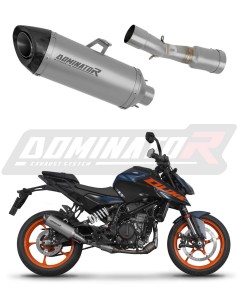 KTM 125 Duke 2024 Exhaust Silencer Muffler Titanium HP8 + dB killer
