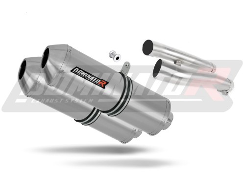 exhaust muffler DOMINATOR OVR fits to Kawasaki ZZR 1200 2002  2005