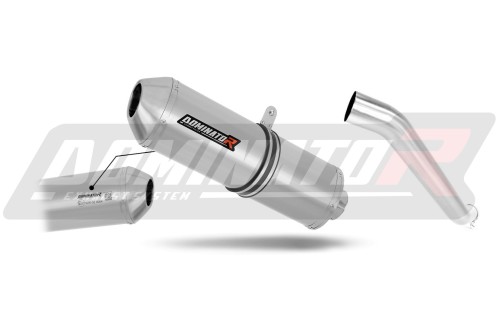 scarico silenziatore DOMINATOR omologato OVR adatto alla moto Kawasaki ZX6R 636 2003 - 2004